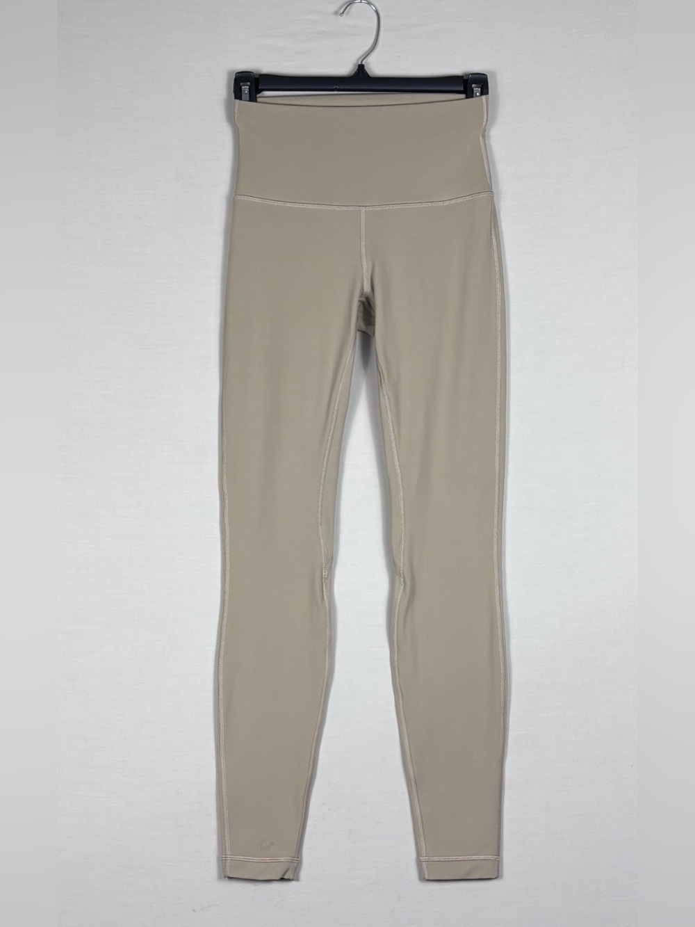 Lululemon Align High Rise Leggings 28” Bone Beige Nude Yoga Pants Size 4